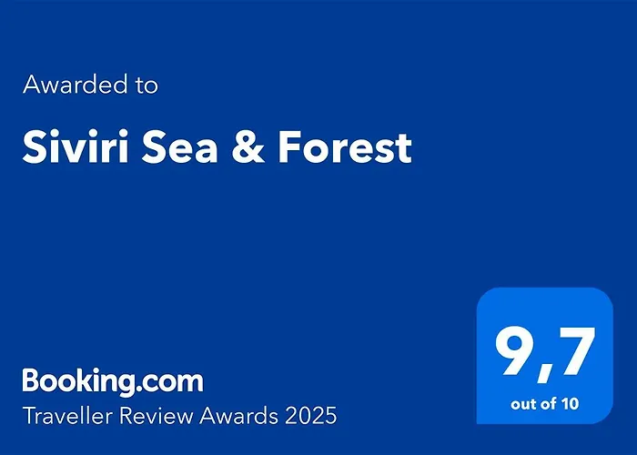 Sea & Forest-cozy With Garden & Nature Views Сasa de vacaciones Siviri