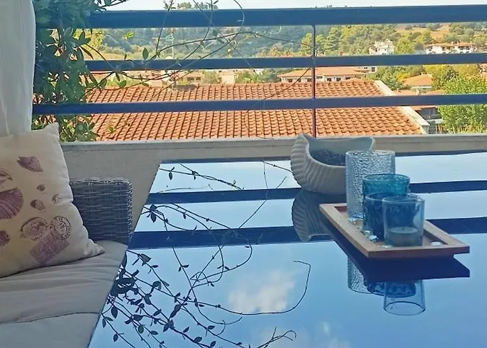 Sea & Forest-cozy With Garden & Nature Views Semesterbostad Siviri